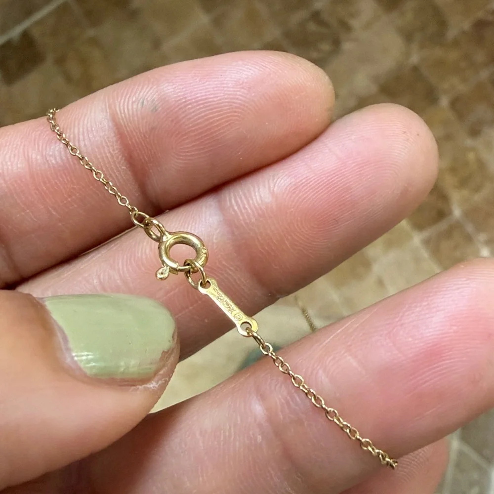 Tiffany & Co. Circular Gold Necklace - Picture 8 of 8